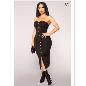 Fashion Nova Key To My Heart Tube Dress XL